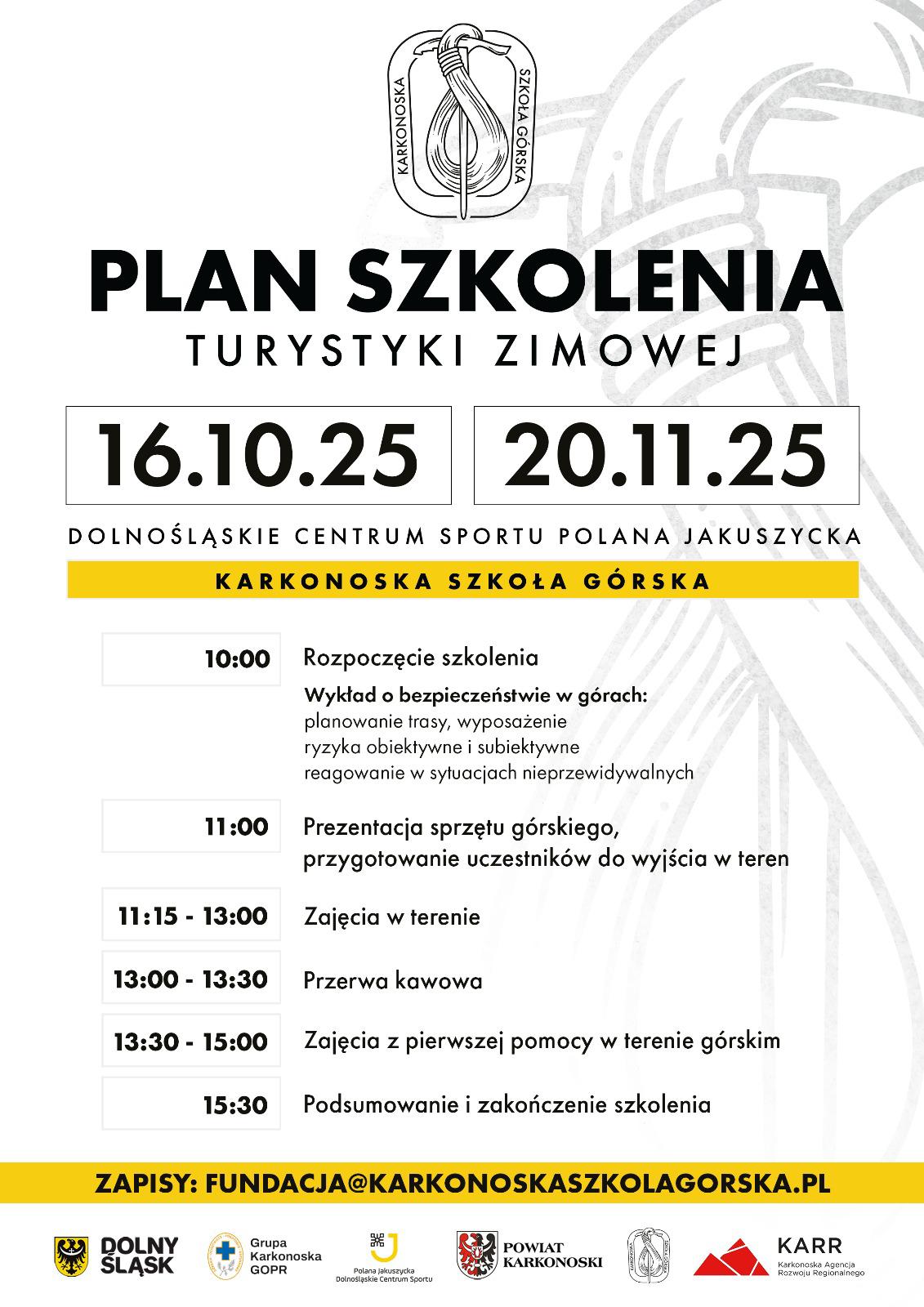 Szkolenie Turystyki Zimowej